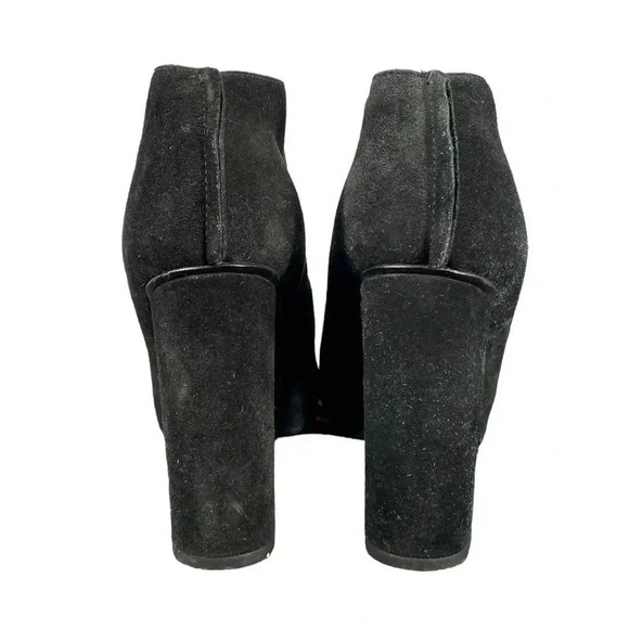 Acne Black Suede Ankle Boots Size  36/6 - Picture 9 of 11